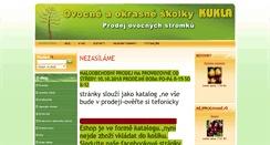 Desktop Screenshot of ovocne-stromky.com